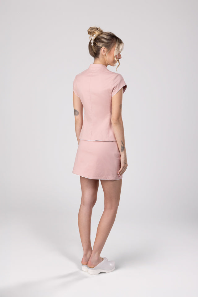 Pink Chef Coat and Chef Skort